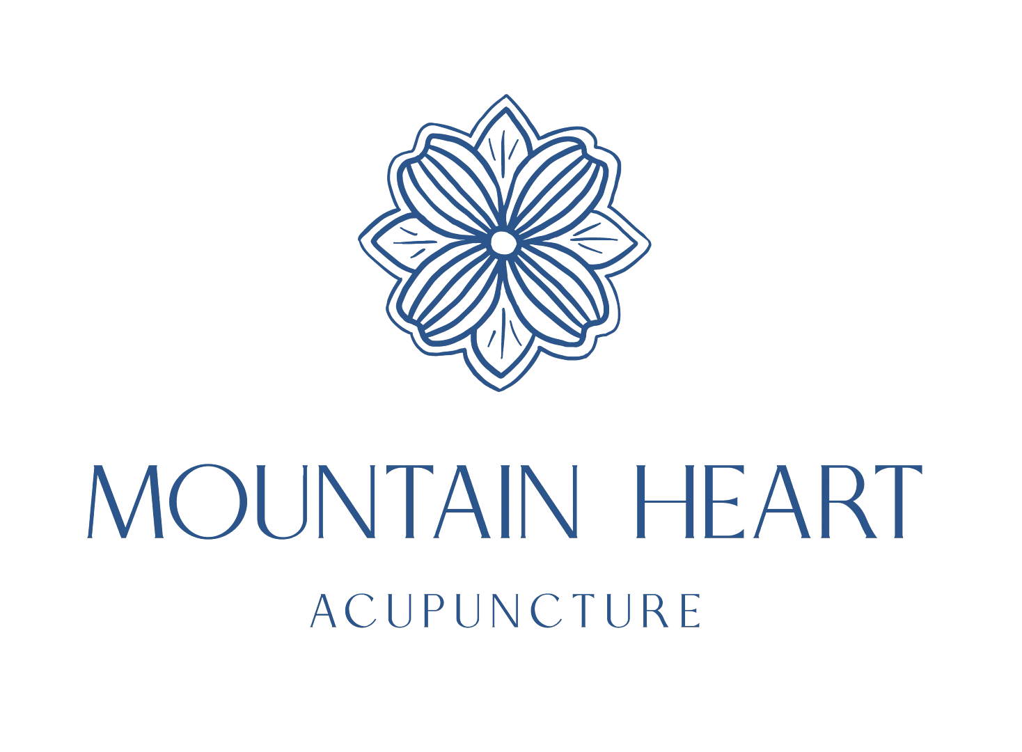 Mountain Heart Acupuncture logo by Barefoot Build